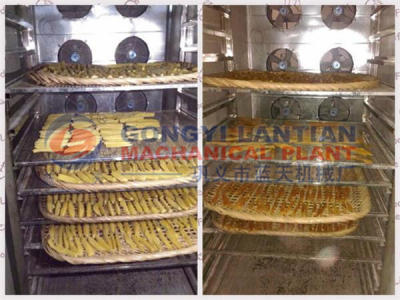 Potato dryer machine